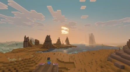 Switch 2版マインクラフトの強化されたグラフィック