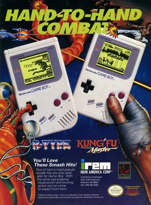 The Game Boy witnessed a flood of software, including some noted arcade covnersions - even though the hardware arguably wasn't up the task of replicating the experience