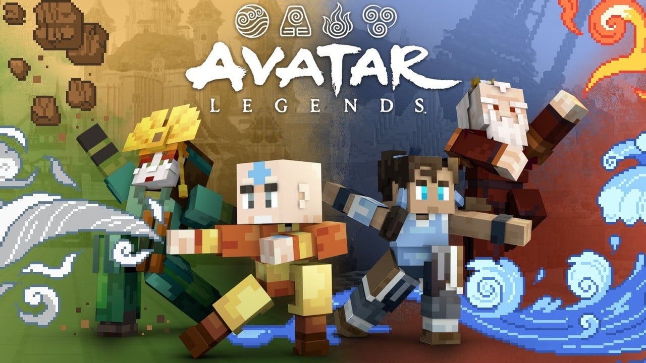 Minecraft現在可以使用新的Avatar Legends DLC