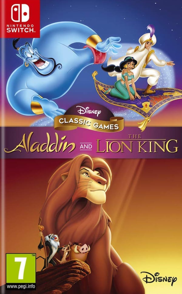 aladdin lion king switch retro edition