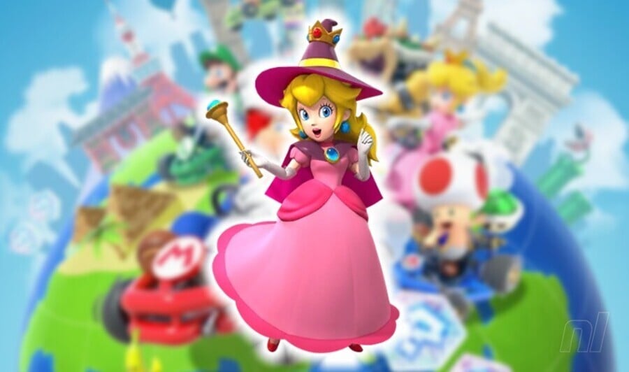 Mario Kart Tour Peach Witch