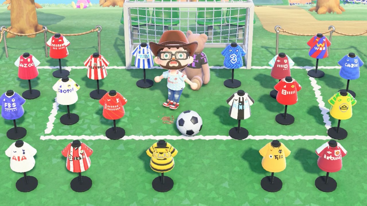 Animal Crossing Players Create Football Shirts - Footy Headlines
