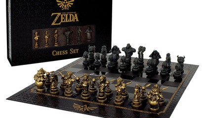 The Legend of Zelda Custom Chess Set Now Available