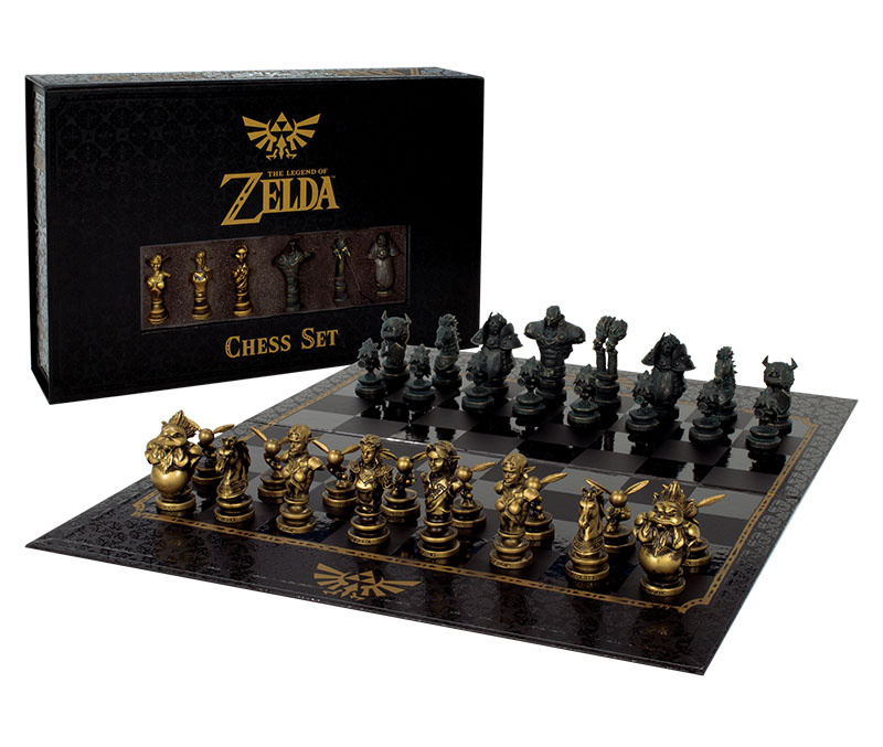 The Legend of Zelda: Ocarina of Time Inspires Stunning Chess Set from USAopoly