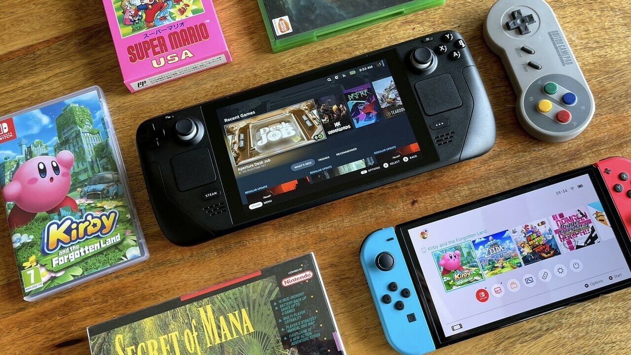 Feature: Handheld Face-Off – Nintendo Switch OLED Model Vs Steam Deck – Nintendo Life