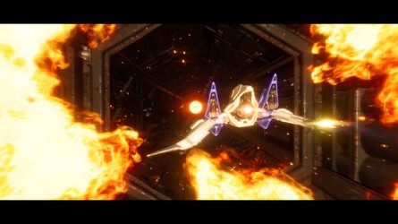 At least escaping with a clipped wing looks good