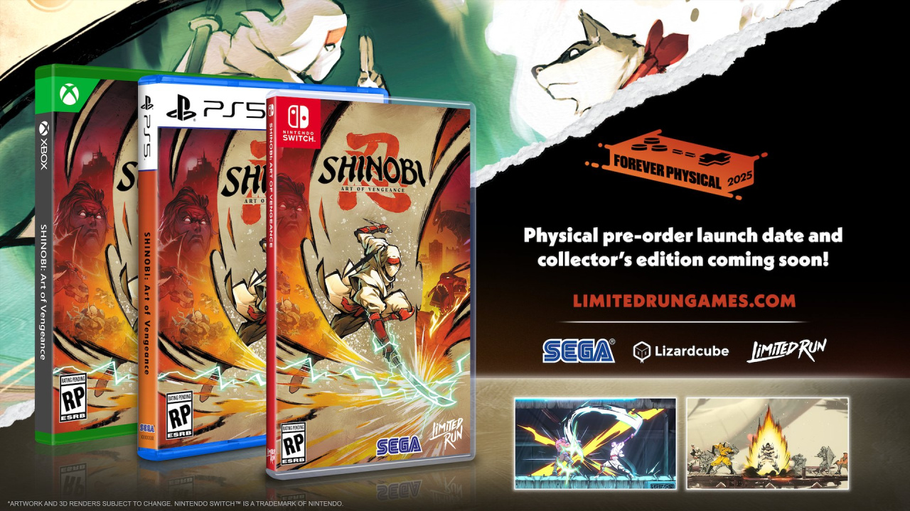Shinobi: Art Of Vengeance Is Getting A Limited Run Physical