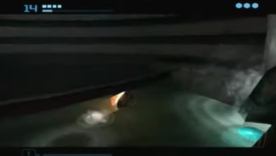 missile expansion under floor in water