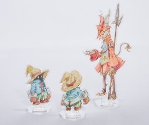 Final Fantasy IX acrylic standee storybook Vivi and Freya