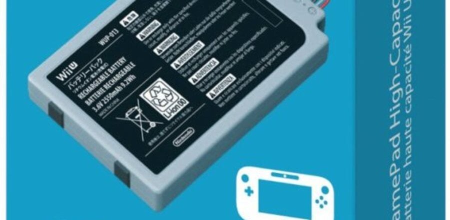 Nintendo Wii U GamePad WUP-003 Replacement Battery:  Game