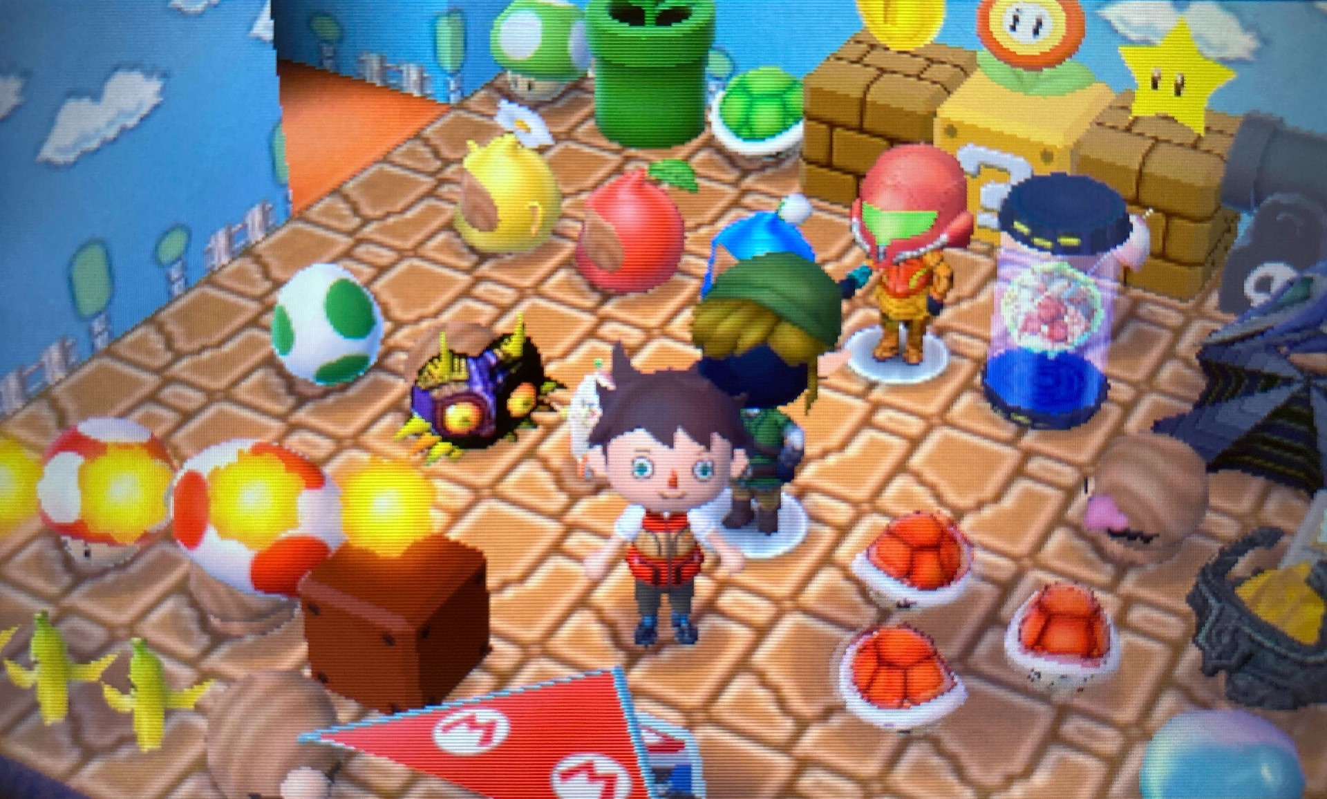 animal crossing new leaf mario