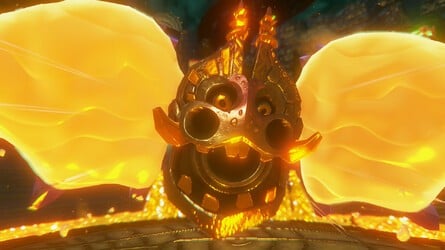 Donkey Kong Bananza Sinister Blusterwing Tempest Layer Boss