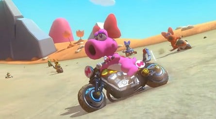 Mario kart 8 Deluxe Yoshi Island Birdo 3