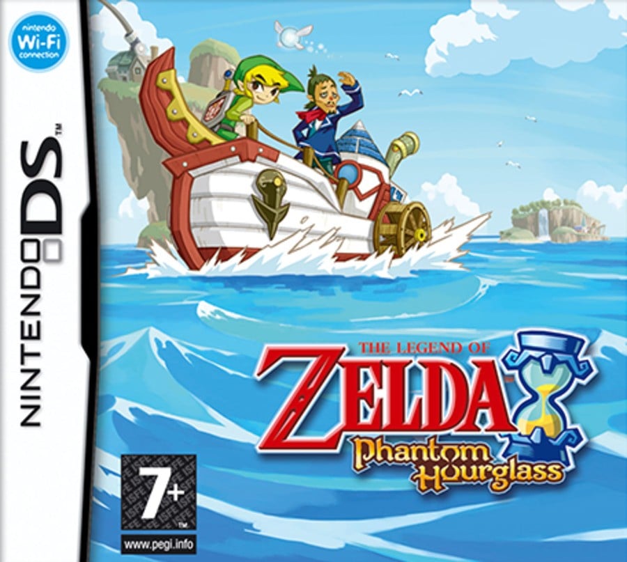 The Legend of Zelda: The Wind Waker Nintendo DS Box Art Cover by