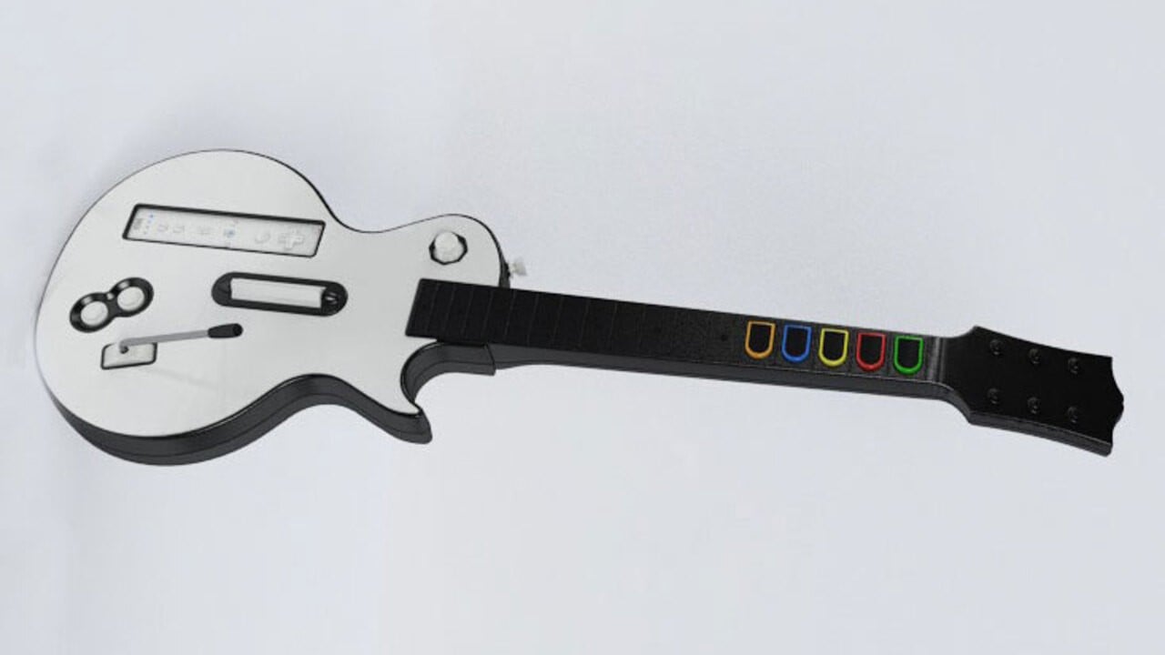 The evolution of Guitar Hero controllers