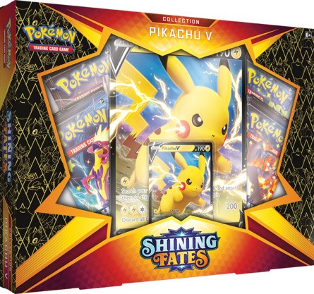 Shining Fates Pikachu V Box