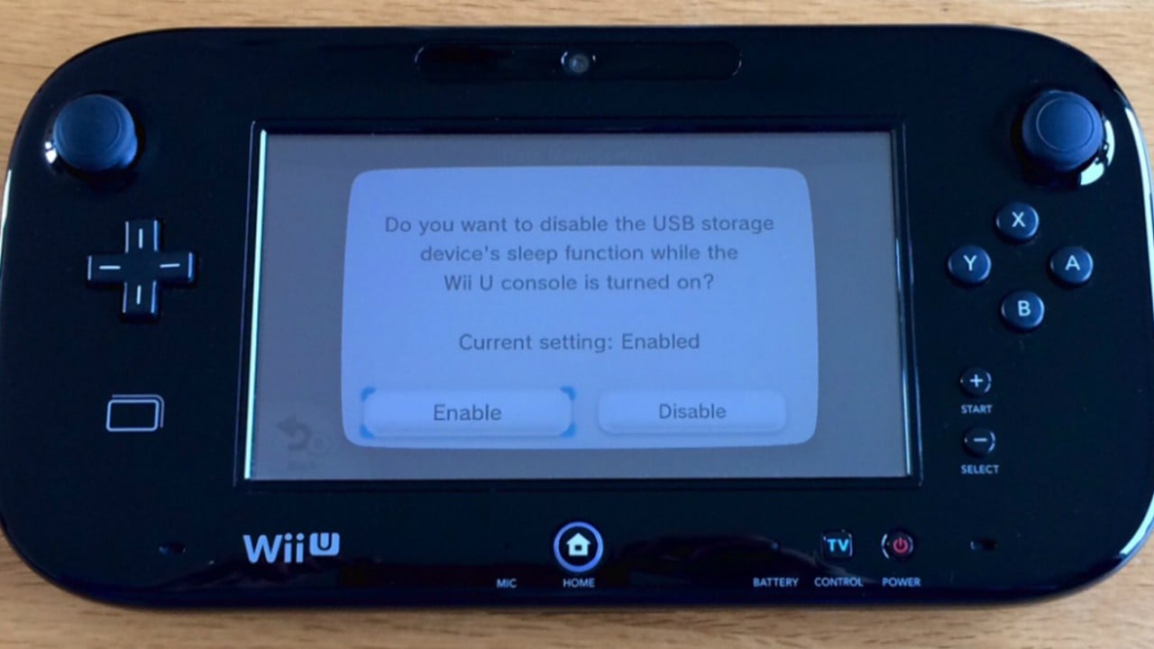 Aanvankelijk Zin Verwacht het Improve Your Wii U's External Hard Drive Performance By Disabling Sleep  Mode - Guide | Nintendo Life