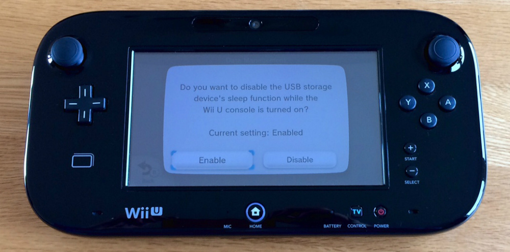 Improve Your Wii U S External Hard Drive Performance By Disabling Sleep Mode Guide Nintendo Life