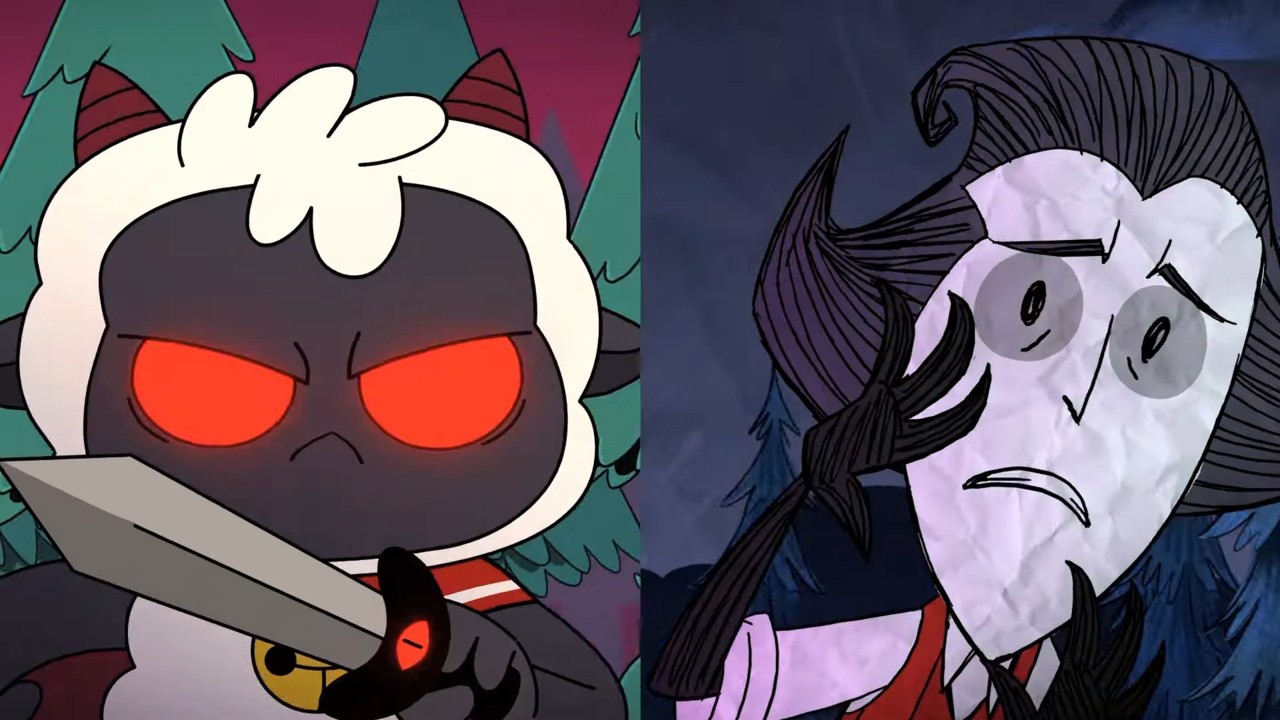 Cult of the Lamb celebrates one year with Don't Starve crossover
