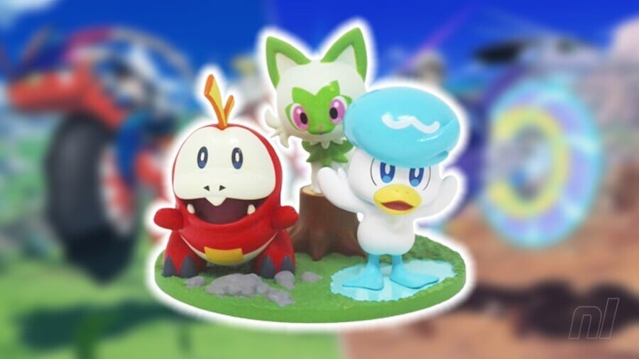 Pokemon Starter Trio Figuren