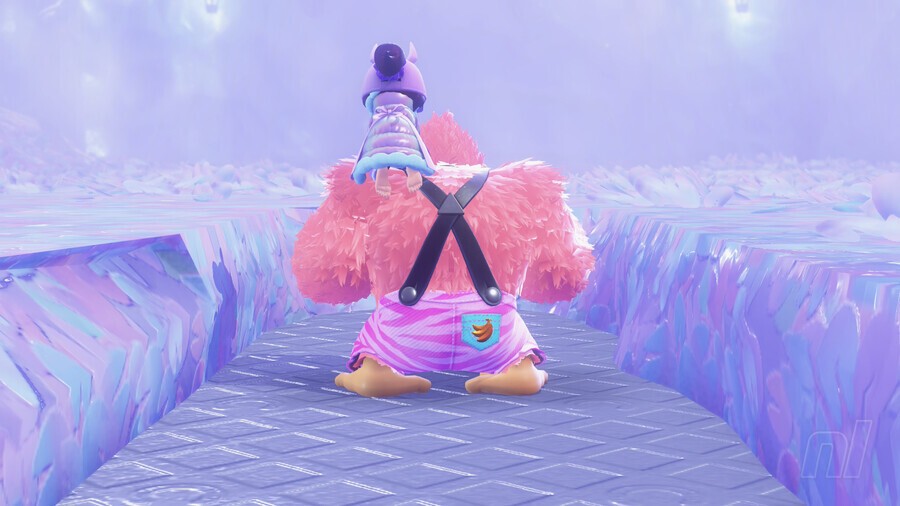 Donkey Kong Bananza Poppy Kong Freezer Layer Boss