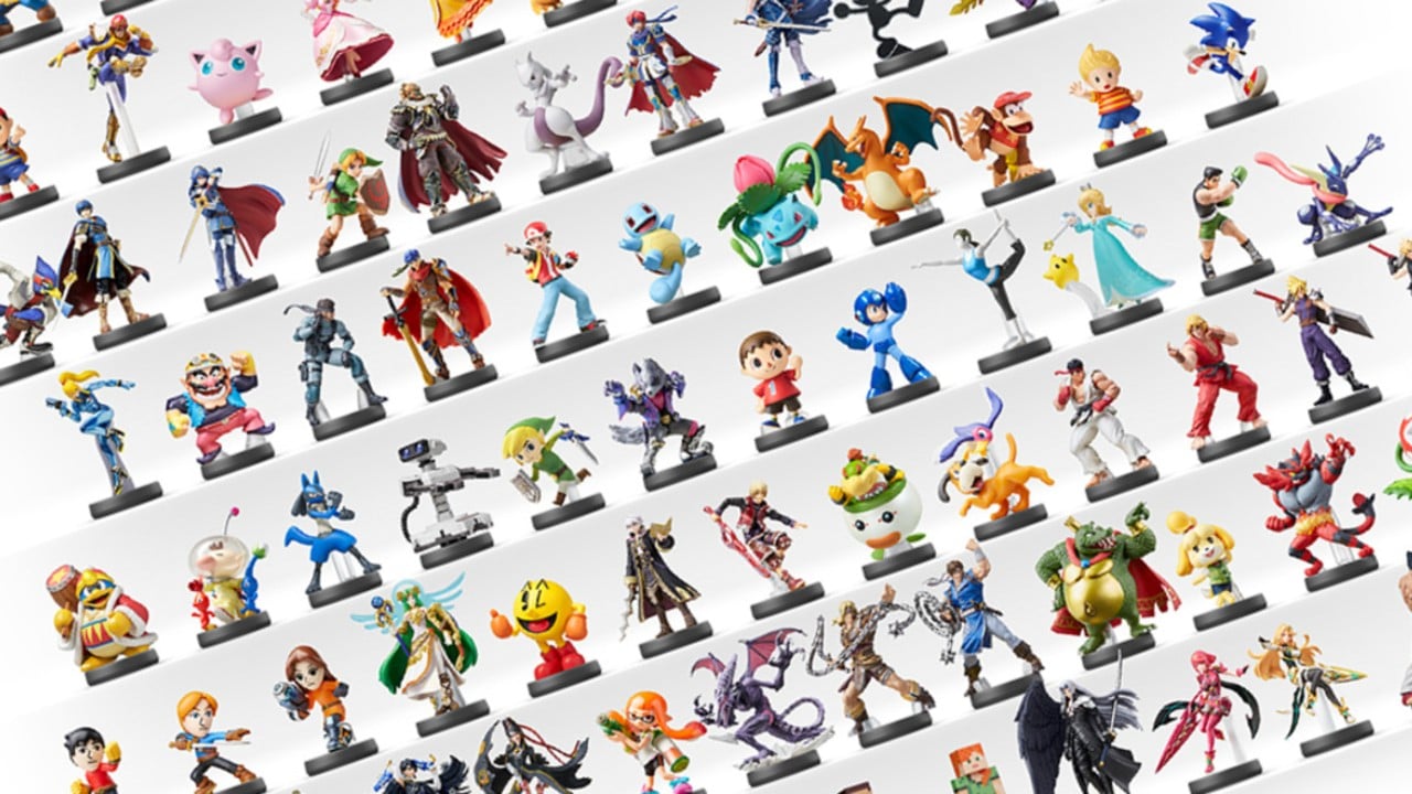 Nintendo toont alle Smash Bros.-games.  De 94e ultieme amiibo in een nieuwe graphic