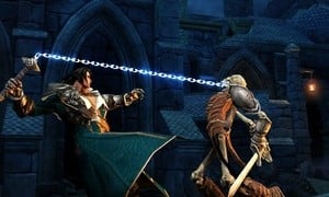 Combat is a world apart from the speedy hack and slash of previous Castlevania entries
