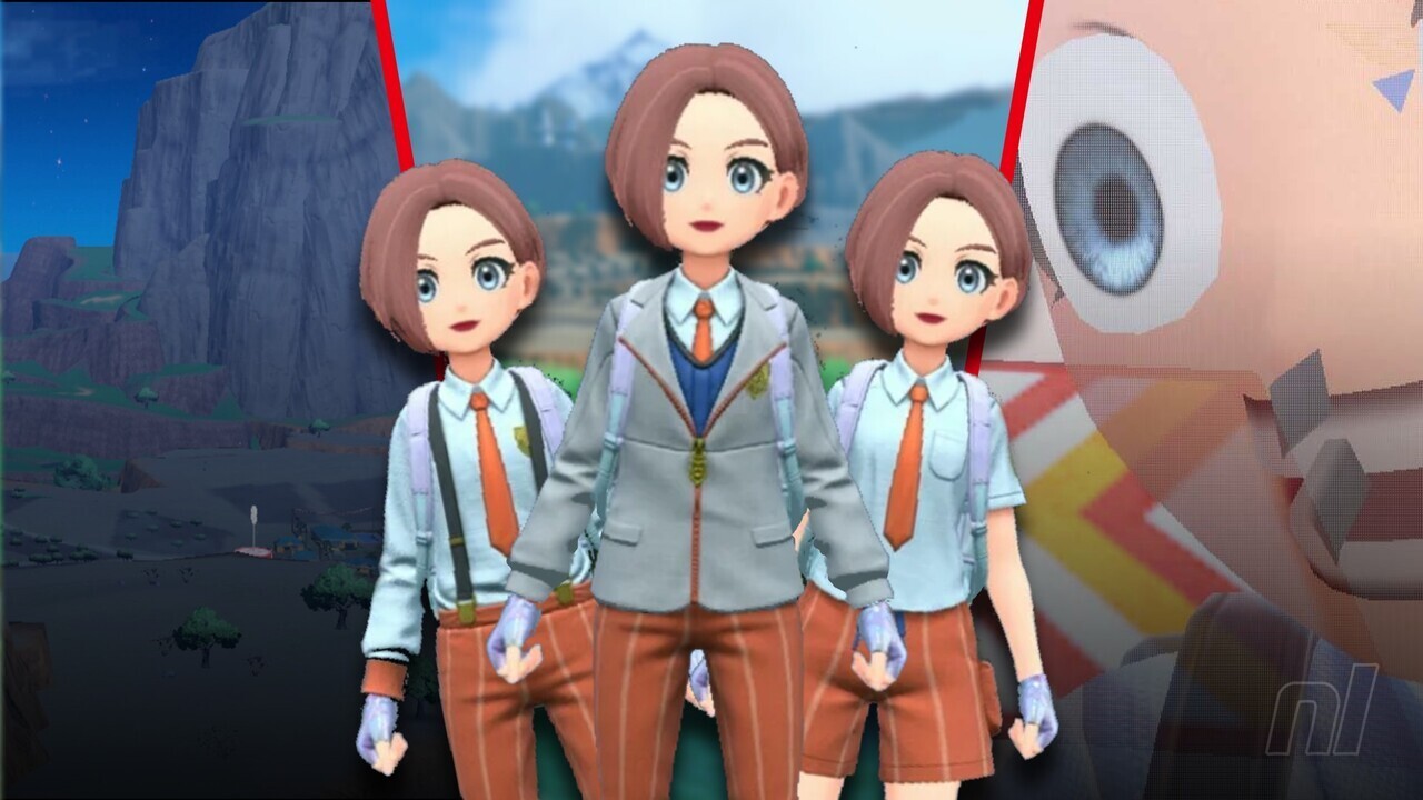 My trainer from Pokémon Sword and Pokémon Violet. Hopefully the DLC will  give us better hairstyles and uniforms. Or more custom clothes options. :  r/PokemonScarletViolet