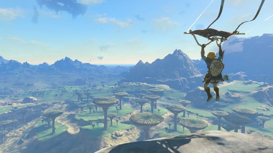 Zelda: Tears of the Kingdom Paraglider