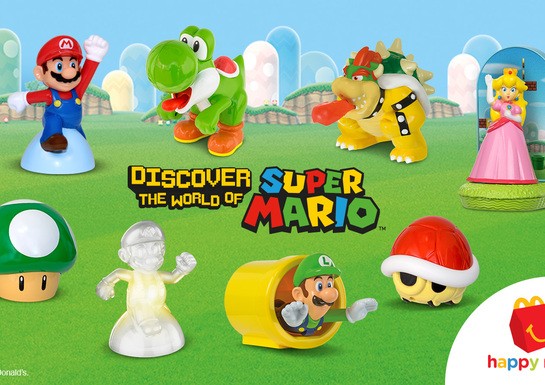 Super Mario Happy Meal Toys Now Available at McDonald's in the US