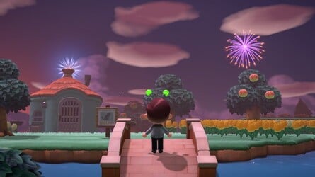 Animal Crossing New Horizons Fireworks 2