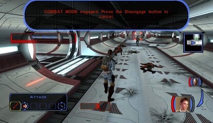 That Large Combat Text Box In Star Wars: KOTOR On Switch Is "Intended"