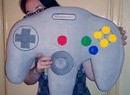 It's a Nintendo 64 Controller Pillow, Which Looks Rather Comfortable