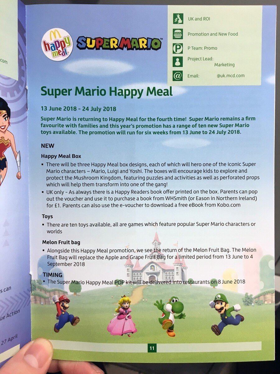 Super Mario - Happy Meals UK