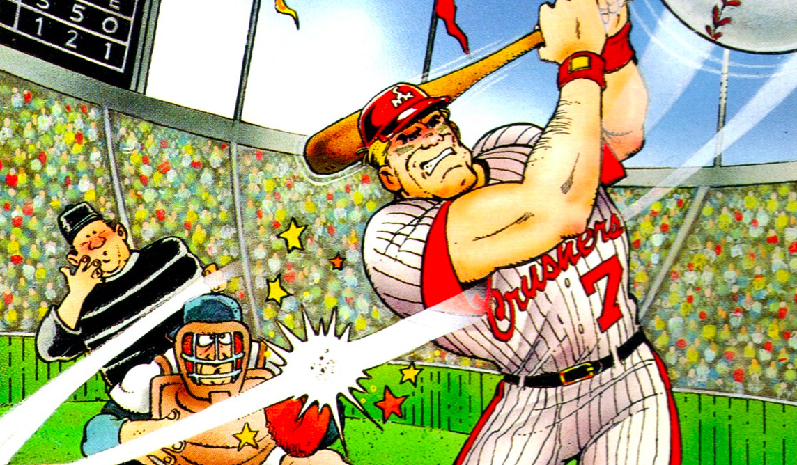 Knock it out of the park, baseball By Grumpy Old Man Studios