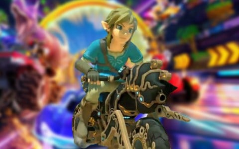 Random: Is That The Zelda Triforce In Sonic Racing’s Artwork? No, Probably Not