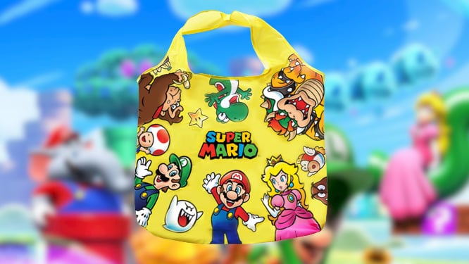 Super Mario Shopping Bag Now Available as My Nintendo Store Exclusive Reward