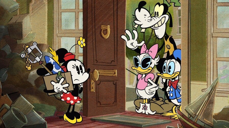 Random: Kingdom Hearts hace un guiño a la última caricatura de Mickey Mouse