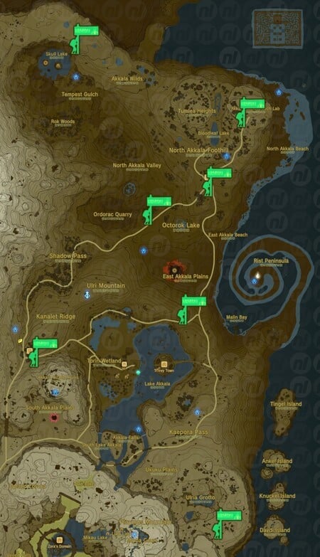 Zelda: Tears Of The Kingdom: All Hudson Sign Locations - How To Support ...