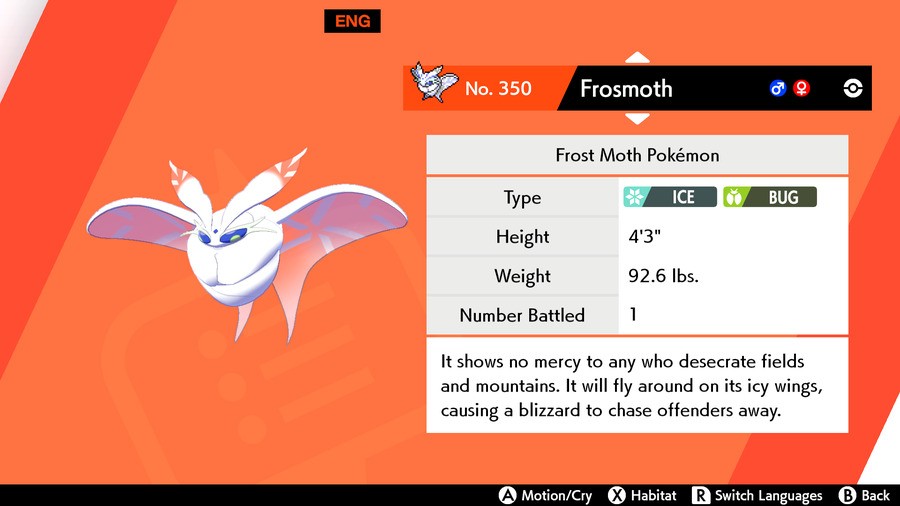 Frosmoth