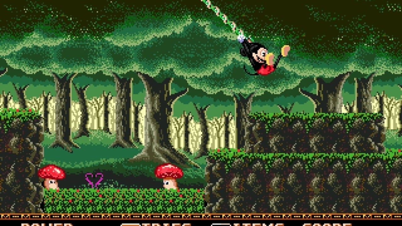 mickey mouse castle of illusion gba