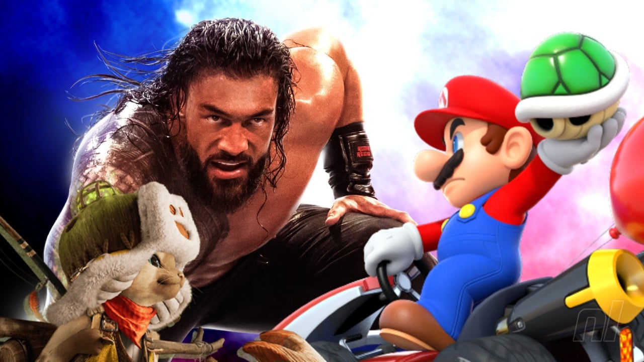 UK Charts: WWE And Monster Hunter Hold Strong In Quiet Week For Nintendo