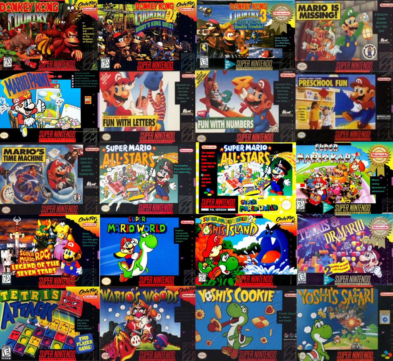 25 Best Co-Op & Multiplayer SNES Games Of All Time (Ranked)