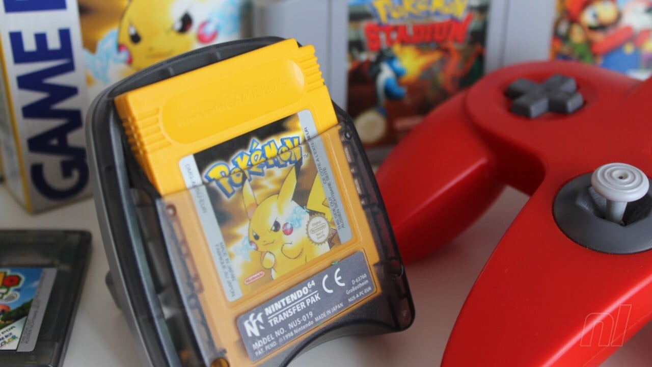 Pokemon Red Version Nintendo 64 Game Cart 