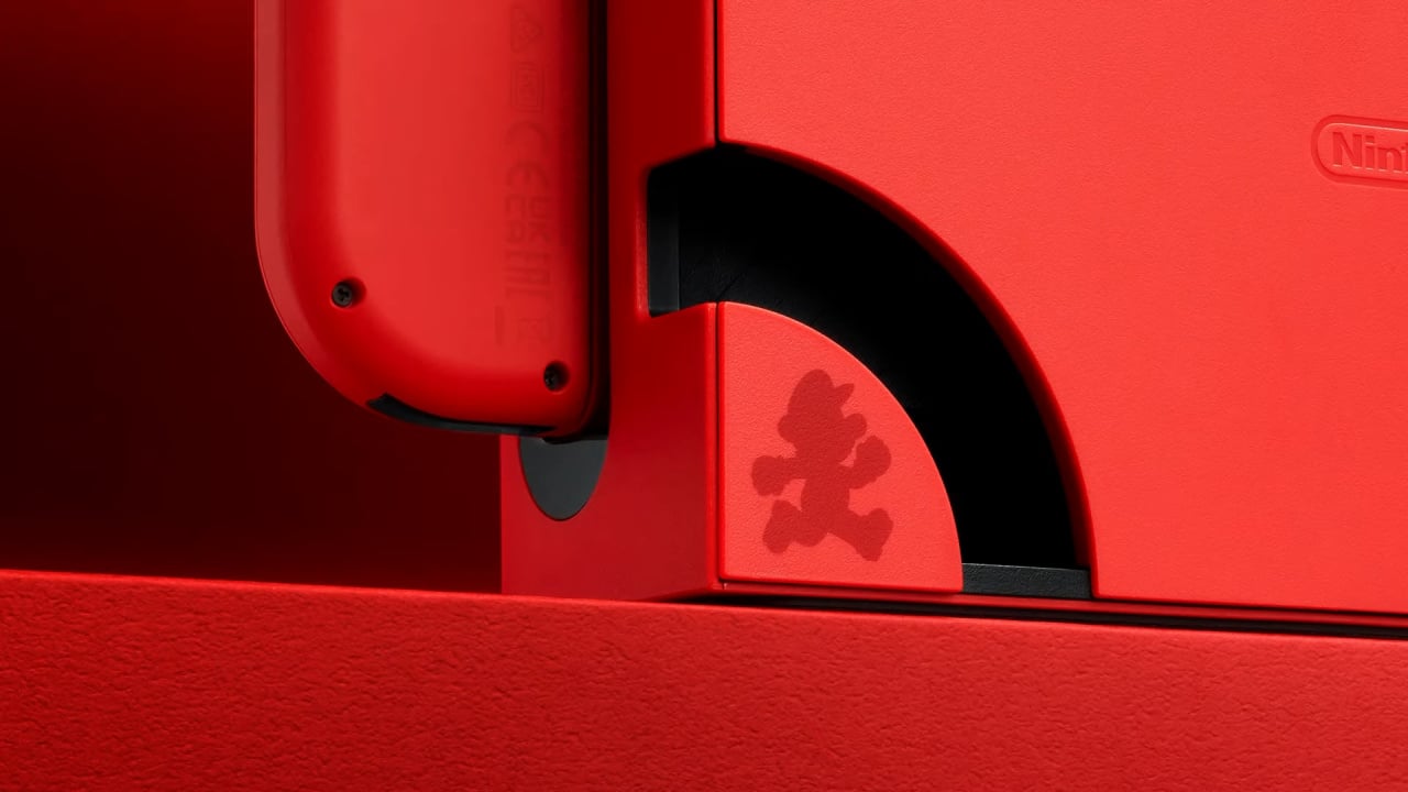  Nintendo Switch - OLED Model: Mario Red Edition