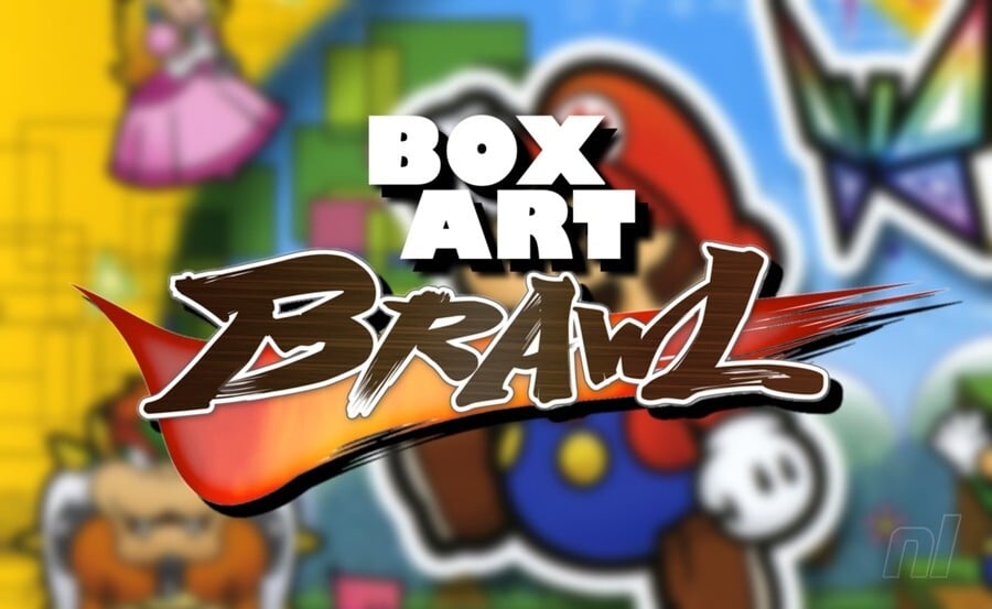 Box Art Brawl Super Paper Mario