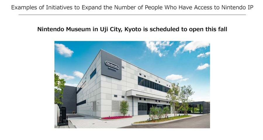 Le musée Nintendo de la ville d'Uji, à Kyoto, devrait ouvrir ses portes cet automne