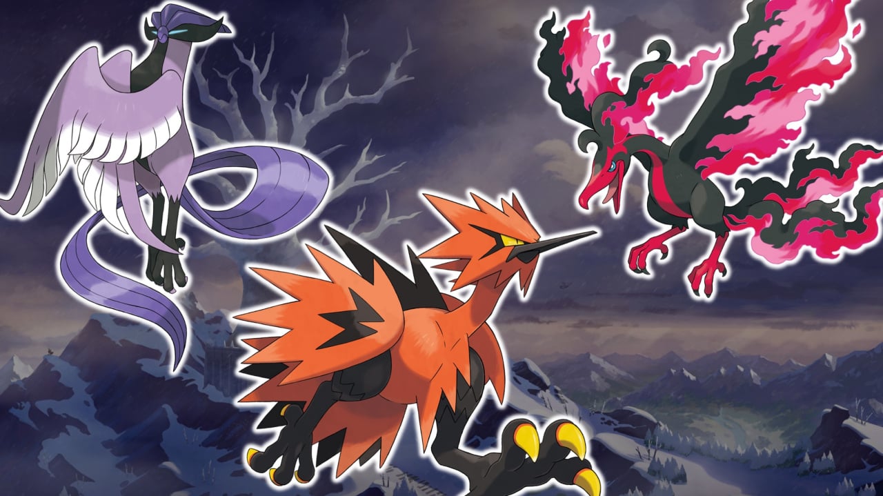 ✨Moltres - Articuno - Zapdos | ✨Shiny Galarian Birds | Pokemon Sword &  Shield