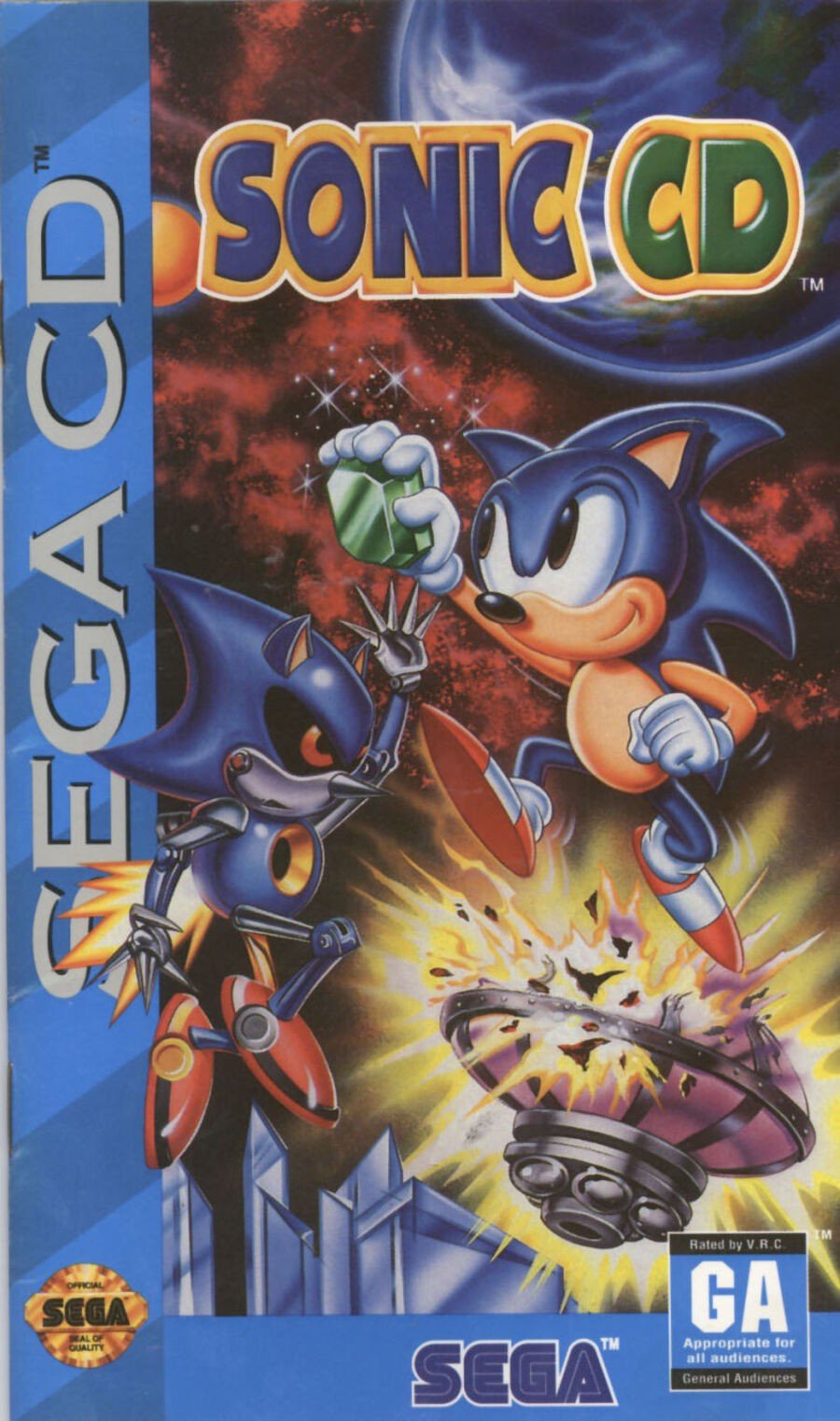 Sega Memories: My Sonic CD Art Contest Entry