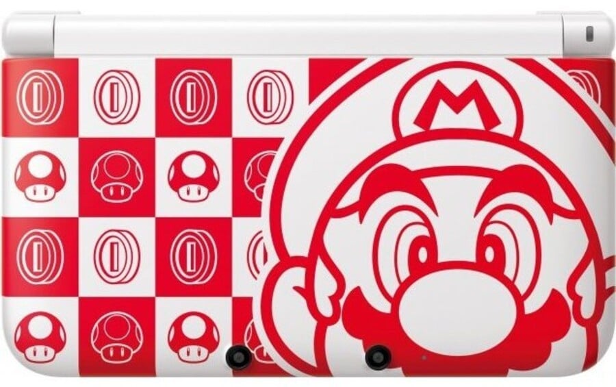 Red and White 3 DS XL